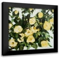 thumbnail image 1 of Lyons, Melissa 12x12 Black Modern Framed Museum Art Print Titled - Yellow Roses, 1 of 5