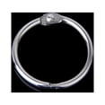 thumbnail image 4 of 10pcs 65mm Articulated Buckle Rings for Albums Scrapbooks (Silver), 4 of 8