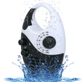 thumbnail image 1 of Radio de Douche Étanche, Haut-Parleur Bouton AM FM à Volume Réglable pour Douche, Haut-Parleurs de Douche de Salle de Bain Radio Sans Fil avec Poignée Supérieure, 1 of 9