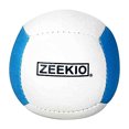 thumbnail image 1 of Zeekio Lunar Juggling Balls - [Juego de 3], Uv reactivo profesional, bolas de 6 paneles, cuero sintético, relleno de mijo, 110 g cada uno, blanco / azul, 1 of 2