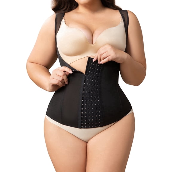 Athlemo Waist Trainer Corset for Women Tummy Control Sport Workout Body Shaper