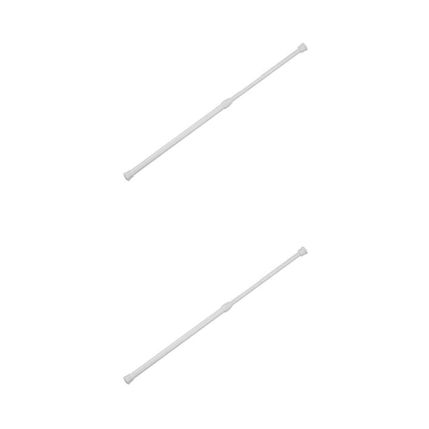 Barra de cortina de Ducha telescópica Inteprter ajustable 40-120 cm