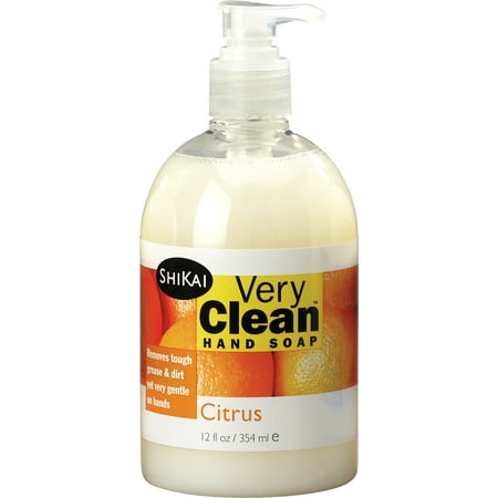 Very Clean Citrus Liquid Hand Soap 12 oz