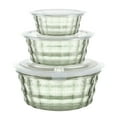 thumbnail image 1 of Clear Food Storage Containers Set with Serving Bowl for Dry Cereal Oatmeal and Pantry Organization, 1 of 9