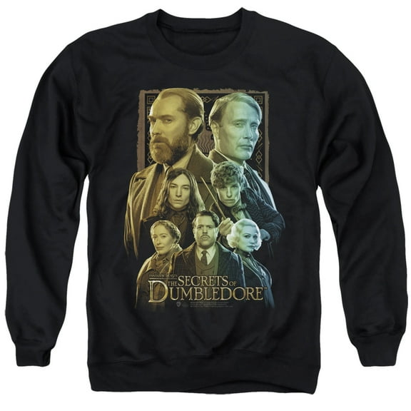 Fantastic Beasts The Secrets Of Dumbledore Character Portraits Unisex Adult Crewneck Sweatshirt