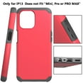 thumbnail image 3 of Bemz iPhone 13 Pro Max Bundle: Dual Layer Shockproof Protection Case, Glass Screen Protectors (2-Pack), USB-C to Lightning Cable (3.3ft/1m) and Touch Tool Keychain - Flame Red, 3 of 9