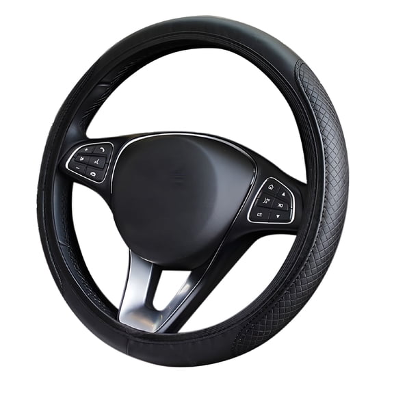 Ladygym Microfiber Leather Steering Wheel Cover, Universal