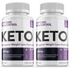 Carb Control Keto - Ketogenic Weight Loss - Energy & Focus Boosting Dietary Supplements for Weight Management & Metabolism - Advanced Fat Burn Raspberry Ketones Pills - 120 Capsules (2 Pack)