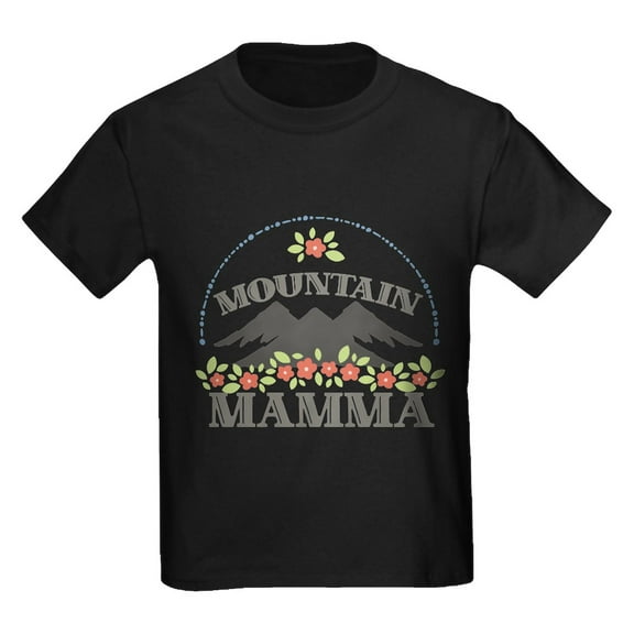 CafePress - MOUNTAIN MAMMA T Shirt - Dark T-Shirt Kids XS-XL