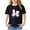 #0445-Black, variant on Cowsor Girls Lovely Heart Bow Printed Short Sleeve Crewneck T Shirt Sweet Casual Summer Tee for 2-13 Years Old Playtime