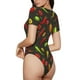 thumbnail image 2 of Balery Chili2 Body de cuello redondo de manga corta para mujer Tops de manga corta Tops básicos-Large, 2 of 7