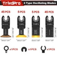 thumbnail image 2 of Cuchillas oscilantes Trivd-Pro, 100 unidades, para metal, madera y plástico, 2 of 7