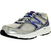 New Balance Women's W840Wb2 Silver/Blue Ankle-High Tennis Shoe - 9.5M