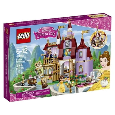 LEGO Disney Princesse Belle Château Enchanté de 2 Étages avec des Chiffres 41067