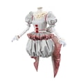 thumbnail image 5 of Disfraz de Pennywise, disfraz de payaso de Horror Pennywise, traje para mujeres y niñas, vestido de Carnaval de Halloween, 5 of 5