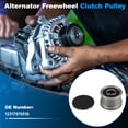 thumbnail image 2 of Unique Bargains 12317575518 Alternator Freewheel Clutch Pulley for Mini Hatchback Cooper 2005-2013 Overrunning Alternator Pulley Replacement Part 1 pcs, 2 of 6