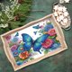 thumbnail image 4 of Bandeja Servicio Decorativo Diamantes Rectangulares 5d Artesan, 4 of 9