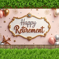 thumbnail image 4 of Decorative Design Happy Retirement Glitter Frame Balloon Star Airplane for Retirement Party Indoor Office Celebration, 4 of 6