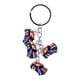 thumbnail image 1 of GOOHOCHY Llavero con temática de bandera británica, colgante con forma de coche, llavero de metal británico, 1 of 8