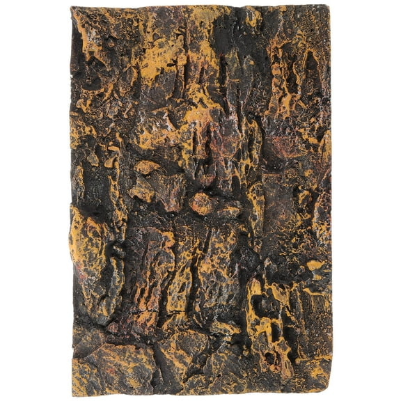 Baluue Reptile Rock Backdrop Light Brown PU Foam 1Set