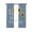 Blue, variant on Sunflowers Blackout Curtains, Light Blocking Print Window Curtains, Modern Bee You Are My Sunshine Blue Thermal Insulated Window Drapes for Living Room Kitchen Cafe 2 Panels, 55"W x 39"L