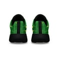 thumbnail image 4 of Pug Dog Happy St Patrick's Day Shoes Sneakers Black Size 5, 4 of 7