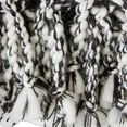 thumbnail image 3 of Contemporary Home Living 4' x 5' Black and White Polka Dot Rectangular Home Essentials Woven Throw, 3 of 7