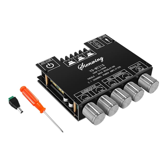 Monstrate Audio Amplifier Signal Receiver Stable Transmission Digital Fast Powerful Speaker Stereo Board Connection Type3