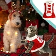 thumbnail image 2 of Uutvery Santa Dog Costume,Pet Christmas Santa Claus Suit,Dog Dresses for Small Medium Dogs,Christmas Pet Clothes,Doggie Outfits Fall Winter Coats Puppy Kitty Hoodies, 2 of 9
