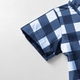 thumbnail image 7 of Bxsruta Shirts for Kids, Children's Classic Plaid School Uniform Shirt, Chest Pocket Collared Top, 7 of 7