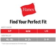 thumbnail image 2 of Hanes Boys Socks, 6 Pack Crew Socks Sizes S - L, 2 of 4