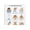 Framed, variant on Autism Shower Hygiene Visual Schedule Canvas Poster Special Needs Decor