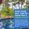 thumbnail image 4 of FROG Pipe & Jet Cleanser for Hot Tubs - Single-Dose, Deep-Clean Purge Cleaner Packets for Clear Water - Prefilled for Hot Tubs up to 600 Gallons - 1 Pack, 4 of 8