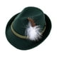thumbnail image 2 of Sombrero Fedora Sunnimix para Hombre Trilby Panamá Verde oscuro, 2 of 8