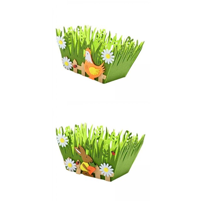 de Pascua de Huevos para de Niños Decoración para hogar Hierba de Gallo+ de Pascua de Huevos