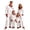 White_001, variant on QTSHPN Family Christmas Pajamas Long Sleeve Matching Holiday Cozy Home Loungewear Outfit Festive Nightwear Attire Pajamas