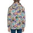 thumbnail image 6 of Naloa Colored Casino Chips Teenage Zipper Hoodie, Long Sleeve Zip Up Hoodies Casual Jackets Tops for 7-12 Years-Medium, 6 of 6