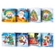 thumbnail image 2 of Juego de 8 tarjetas de felicitación navideñas hechas a mano para niños, tarjetas de felicitación de festival, pintura de diamantes 5D, regalo DIY para niños, 8 piezas, 2 of 4