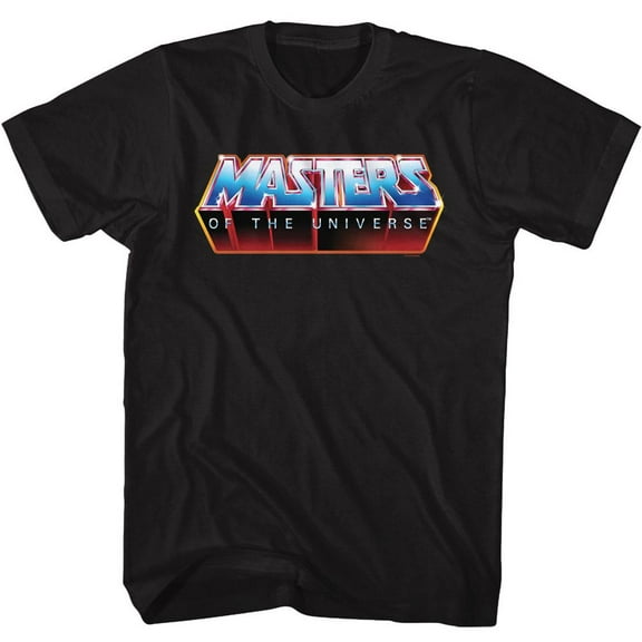 Masters of the Universe Moto Detailed Logo Black T-Shirt