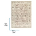 thumbnail image 3 of Livabliss x Becki Owens Marlene Vintage Medallion Area Rug,7'9" x 10',Off-White/Brown, 3 of 6