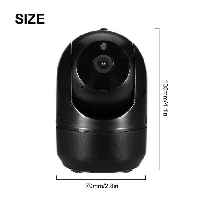 Cámara de seguridad IP HD 1080P WiFi inalámbrico Sistema CCTV para el hogar Red Vista nocturna Cámara de radio bidireccional Enchufe de EE. UU. kenally EL1348-01B