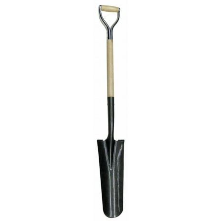 Westward Drain Spade, 30 In. Handle, 6 In. Blade - 4LVR8