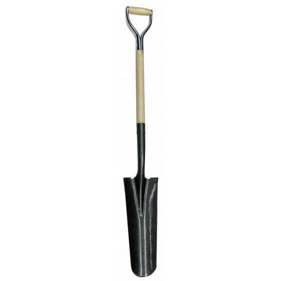 Westward Drain Spade, 30 In. Handle, 6 In. Blade - 4LVR8