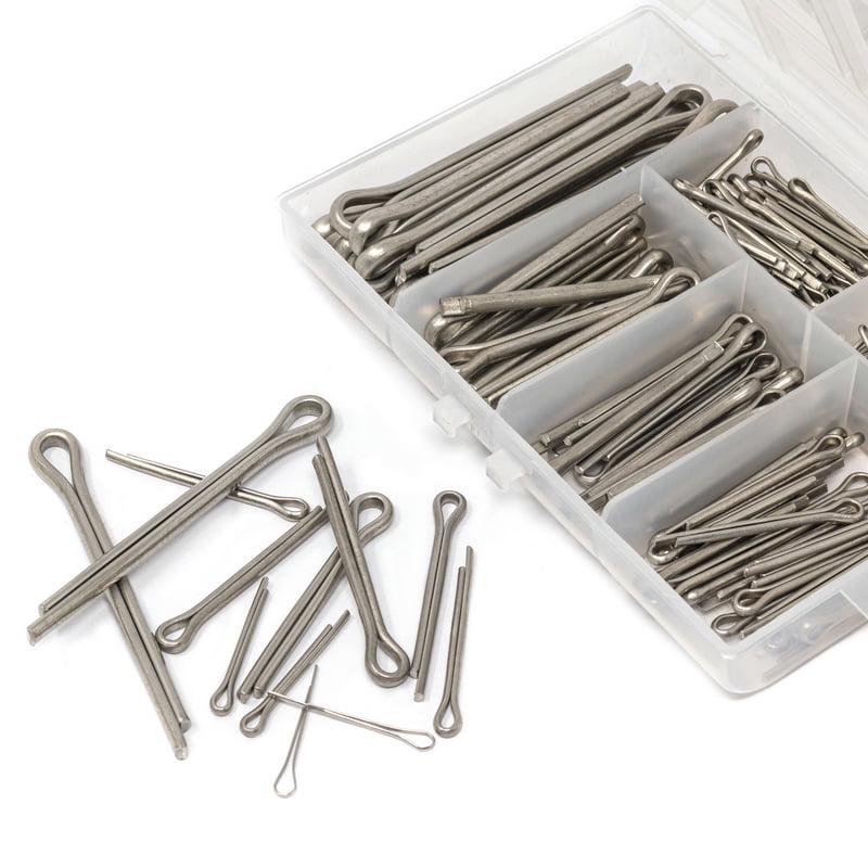Split Pin Set in Plastic Box 500 Piece Assorted Cotter Pin 