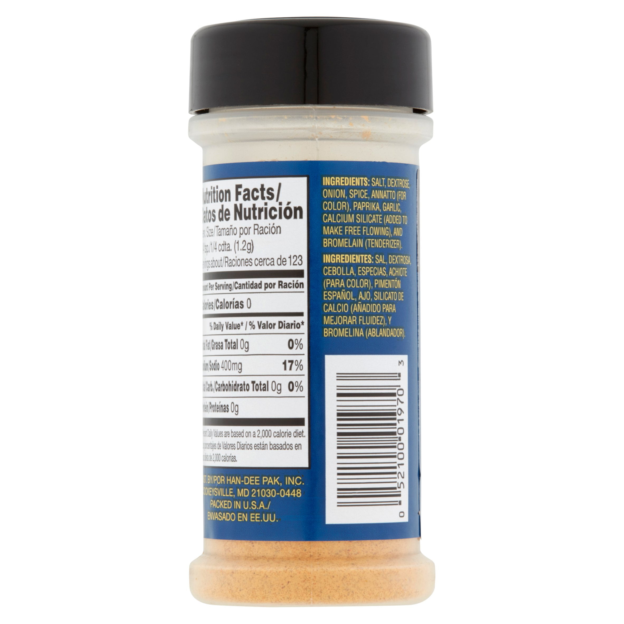 5th Season Seasoned Meat Tenderizer with Salt Onion Garlic and Paprika, 5.25 oz
