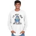 thumbnail image 5 of Mega Man Not Old I'm Classic Cartoon Long Sleeve TShirt Men Women Brisco Brands L, 5 of 6