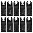 thumbnail image 1 of Bimetal Saw Blade,10pcs Bi metals 32mm Oscillating Blade Oscillating Multi Tool Blades Superior Craftsmanship, 1 of 7