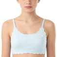thumbnail image 6 of hengsof Teen Girls Seamless Wire Free Sports Bras Soft Cotton Bralette with Light Removable Padding Supportive Training Top for Active Lifestyles Size 10-16 Years, 6 of 6