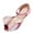 Pink, variant on Gubotare Kids Dress Shoes Girls Girls Dress Shoes Toddler Kids Heels Sandals Ankle Strap Wedding Party Girl Shoes (Pink,Big Kids 3.5)