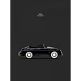 thumbnail image 2 of Rogan, Mark 19x24 Black Ornate Wood Framed with Double Matting Museum Art Print Titled - Porsche 356 Speedster Black, 2 of 4
